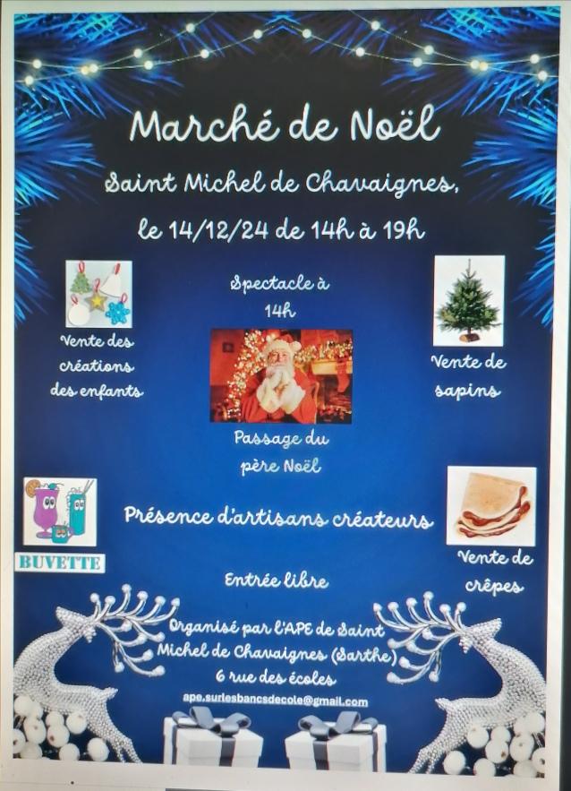 Marche de noel de saint de chavaignes